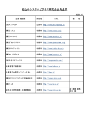 会員企業名等はこちら