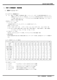 Ⅰ．市民への情報提供・相談事業