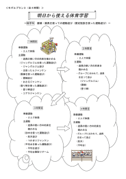 固定施設を使った運動遊び