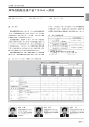 飲料自動販売機の省エネルギー技術