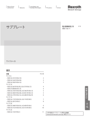 サブプレート(サイズ6...25)