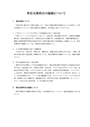 各種資格・学生生活案内等