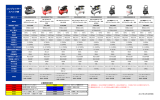 エアーコンプレッサー仕様一覧