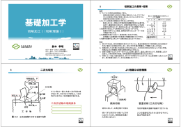 基礎加工学