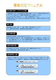 安全な場所に駐車し、けが人がいるか確認 警察に連絡 相手の情報を