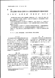 消化器癌の術後に診断された悪性腫~ぁ症例の臨床的検討