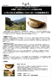 で五穀豊穣を祝う - 浜松のお菓子処 春華堂