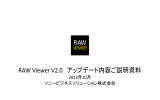 RAW Viewer V1.1 Introduction June, 11th, 2013