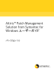 Altiris™ Patch Management Solution from Symantec for Windows
