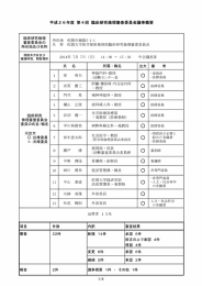 2014.08.18 臨床研究倫理審査委員会 議事概要（7月分）