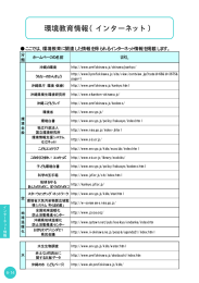 環境教育情報（インターネット）