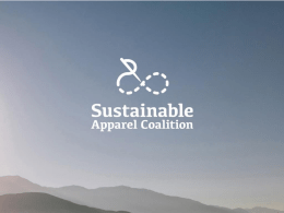 Sustainable Apparel Coalition（SAC）とHiggs Index