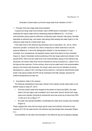 Evaluation of plant status by the fuel range water level indicators of