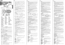 AF-S DX Zoom-Nikkor ED 17