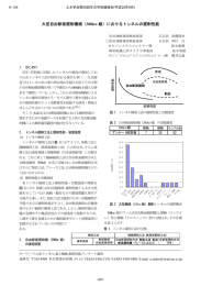 大型自由断面掘削機械（300kw 級）におけるトンネルの掘削