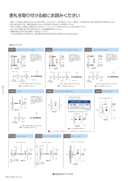 取付について