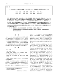 リウマチ肺との鑑別が困難であった抗 PL-7 抗体陽性