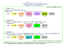 にきびⅠコース 〔ケミカルピーリング（1層～3層）+ビタミンC〕 にきびⅡ