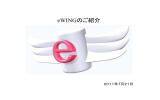 eWINGのご紹介 - 株式会社ナノソフトウェア eWINGはお客様のデータを