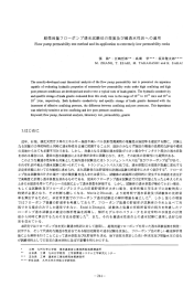 超激流量フローポシプ透水試験法の提案及び難透水性岩への適用