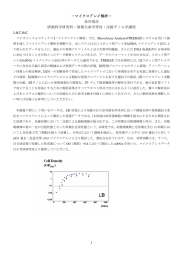 バイオインフォマティクス I 金谷
