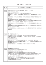 工業会設立ー0年の歩み - 日本圧力計温度計工業会