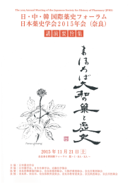 講演要旨集（PDF