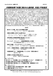 対朝鮮政策で米国に残された選択肢、対話と平和協定