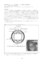 【技術分類】23−4−1 自動二輪車ブレーキ／制動装置／制動装置構造