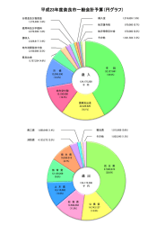 平成23年度奈良市一般会計予算（円グラフ）