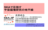 SKAで目指す 宇宙磁場研究の地平線