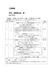 ご旅程表 埼玉・福島県友会 様