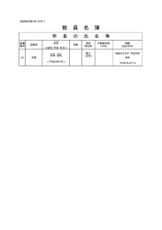 教員名簿 - 相模女子大学