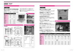 送風機・プロア