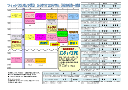 月 水 木 金 土 日 変わったステップやリズムチェ ンジを織り交ぜながら