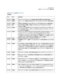 HP-UX 11i v1/v2 延長サポートチャート