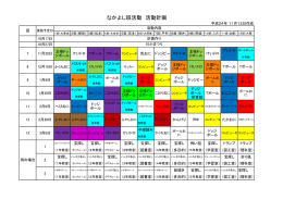 なかよし班活動 活動計画