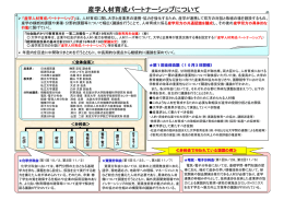 参考資料6 産学人材育成パートナーシップ（ポンチ絵