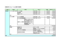 各種収支シミュレーション結果（初期費）