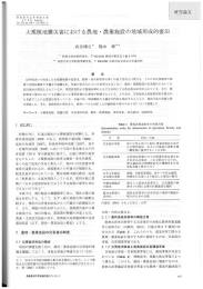 大規模地震災害における農地・農業施設の地域形成的復旧，農業農村工