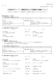 大和証券グループ 機構改革および役職員の異動について