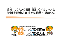 愛顔つなぐえひめ国体・愛顔つなぐえひめ大会 開・閉会式