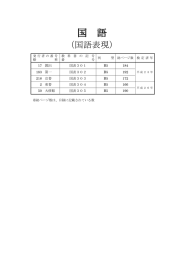 国語表現 - 東京都教育委員会