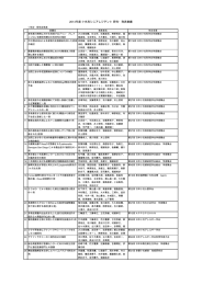 2013年度 研究・発表業績はこちら