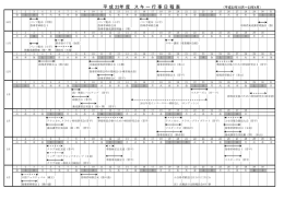 今シーズンの情報