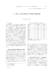 4．黄砂と中国大都市粒子状物質の 康影響