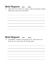 Brief Reports （1）～（12）[PDF文書]