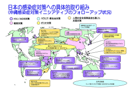 HIV／AIDS対策 結核対策 マラリア・寄生虫対策 ポリオ対策 人間の安全