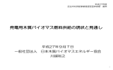 発電用木質バイオマス燃料供給の現状と見通し