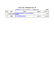 予算執行計画（上半期実績）(H23.2.1)